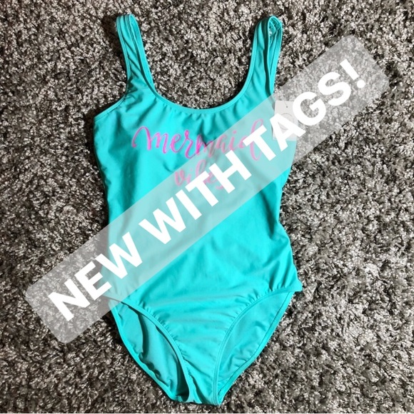 NWT L & XL MERMAID VIBES 1 PIECE - Picture 4 of 11